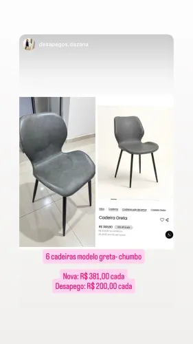 Cadeiras de jantar