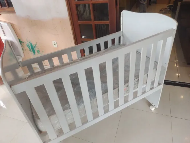 Berço + colchão ortobom