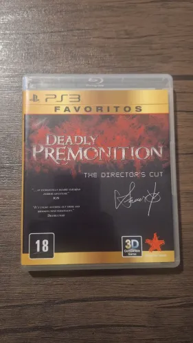 Deadly premonition Ps3 em Perfeito Estado - MINT