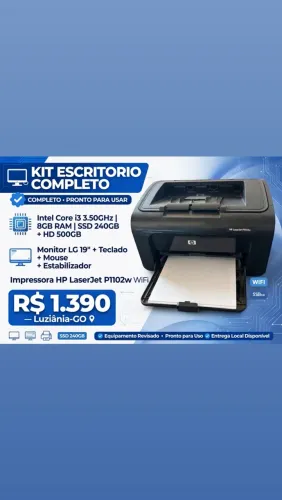 KIT ESCRITÓRIO COMPLETO - Luziânia-GO