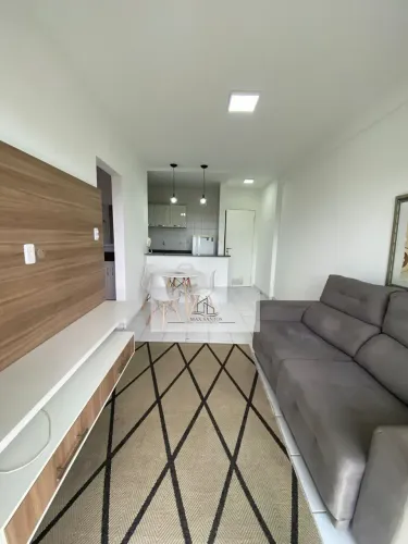 Excelente Apto mobiliado de 1 quarto no Sunset Residence - Área de lazer completa