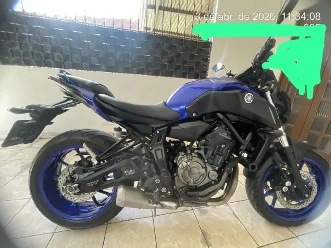 YAMAHA MT-07 2023 LINDA E COMPLETA