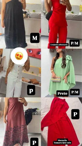 Roupas tamanho P