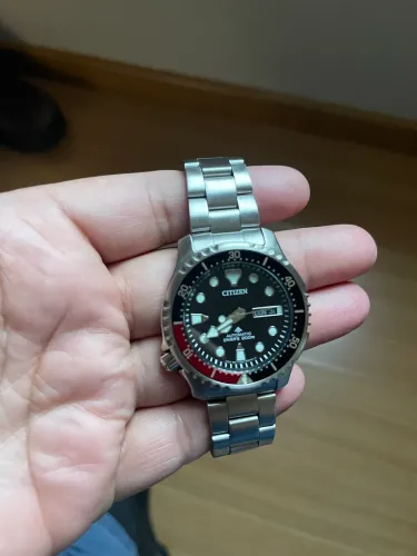 Relogio Citizen Ny0085-86e Promaster Marine Black Original