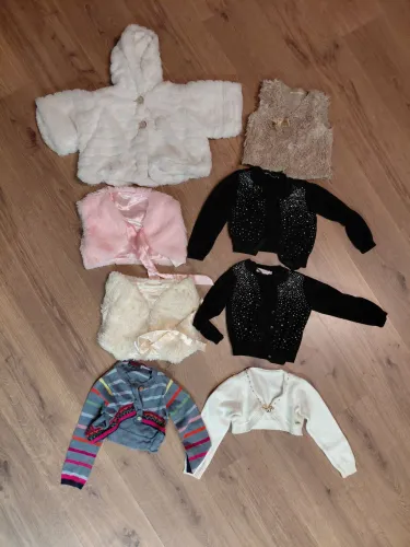 Lote com 8 Peças de Inverno Infantil Menina - Tamanho 2/3