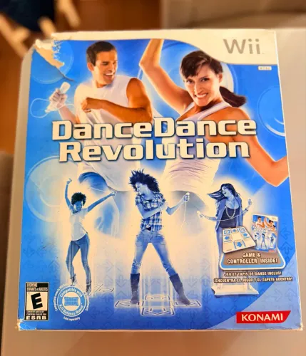 Tapete de Dança para Nintendo Wii - Dance Dance Revolution Tapete + Jogo Original
