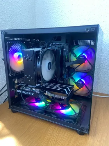 PC Gamer Ryzen 5 5500X3D RTX 4060 8GB 16GB RAM SSD NVMe 1TB
