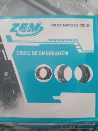 Disco de embreagem YBR 125/ FACTOR 125/ XTZ 125/ FZ15
