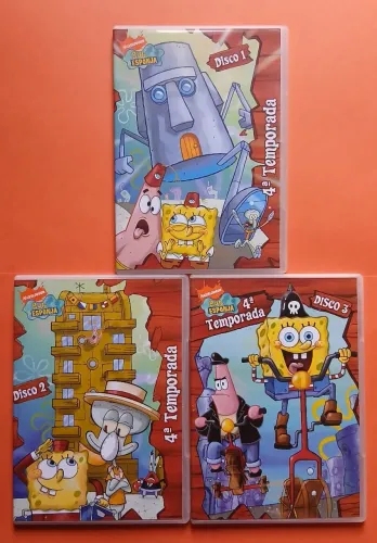 Dvd Bob Esponja 4a. Temporada