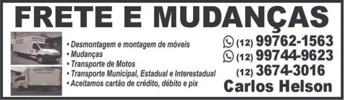 Mudanças,,,,Fretes