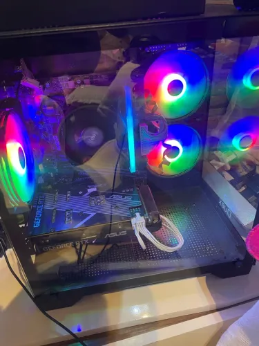 PC Gamer Completo RTX 3060 12GB + Ryzen 5 5600GT + Monitor 200Hz