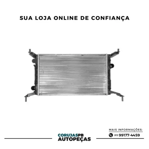 RADIADOR NOVO, NF, GARANTIA- FORD| FIAT| CHEVROLET| VOLKSWAGEN