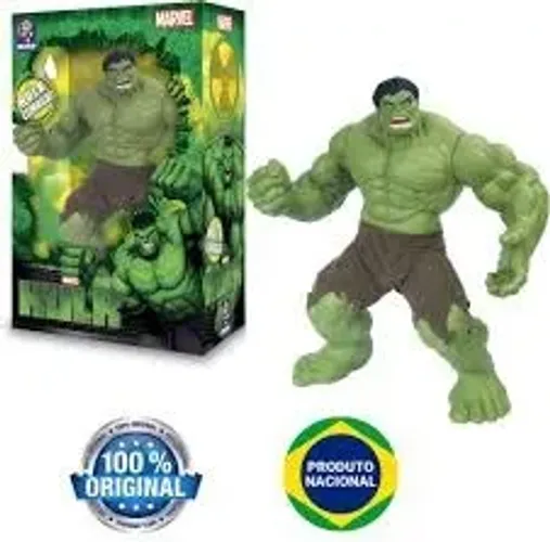 Boneco Hulk mimo Verde 55 CM  "NOVO"