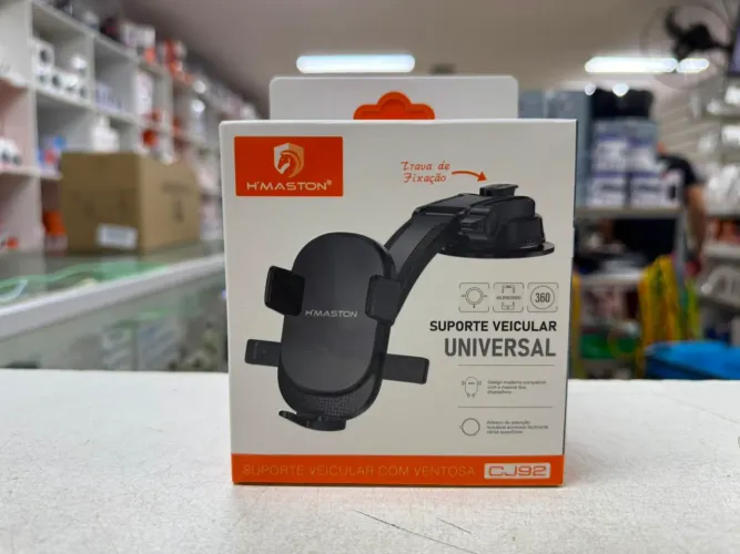 Suporte veicular universal CJ92 ventosa H'Maston