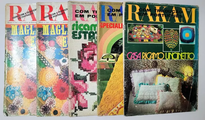 Coleção de revista italiana Rakam 1-4
