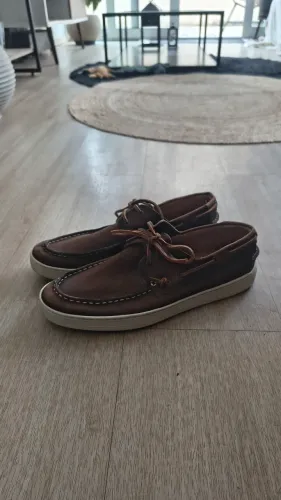 Mocassim espírito santo em couro
