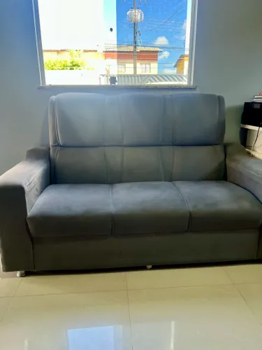 Conjunto de sofá bem conservado por apenas 600,00 com o frete!