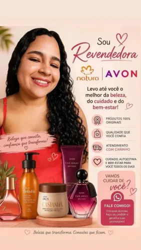 VENDO NATURA E AVON