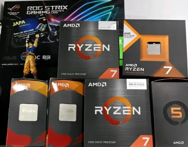 Ryzen 7 5700X3D NOTAFISCAL E CAIXA nunca usado