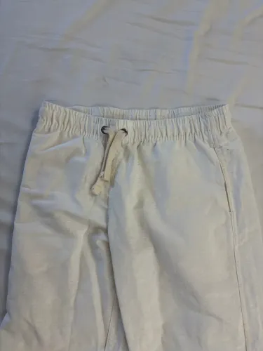 Calça de linho masculino 
