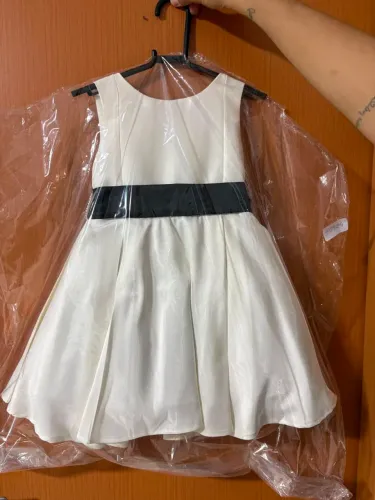 Vestido veste 1 a 2 aninhos