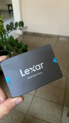 SSD 500gb lexar novo zero, top para quem gosta de games