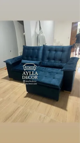 Sofá Retrátil e Reclinável (Pronta Entrega)