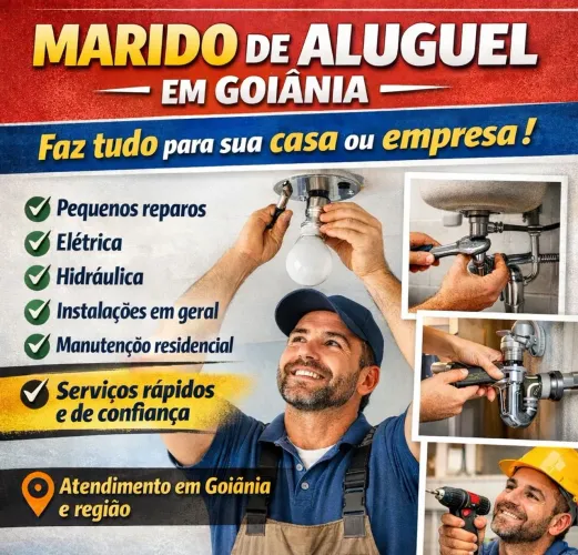 Marido de aluguel em Goiânia 