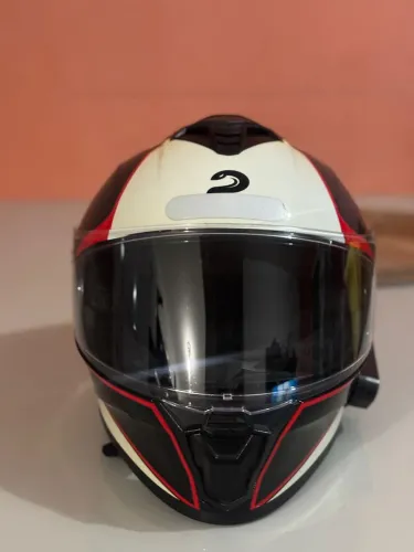 Vendo 2 Capacetes Race Tech Plus com intercomunicador