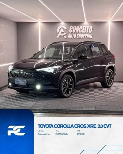 Toyota Corolla Cross XRE 2.0 16V Flex AUT 2025