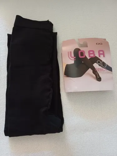 Meia calça feminina Lupo fio 80 opaca acrílico preta tamanho GG Nova