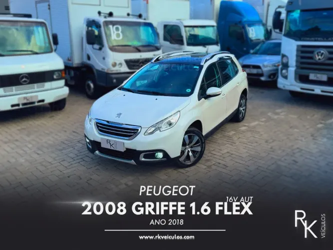 Peugeot 2008 Griffe 1.6 Flex 16V 5P Aut. 2018
