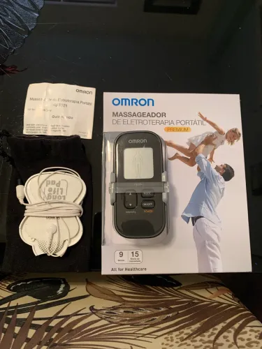 Aparelho Omron Massageador Corporal Elétrico Fisioterapia Eletrochoque Portátil Hv-F021