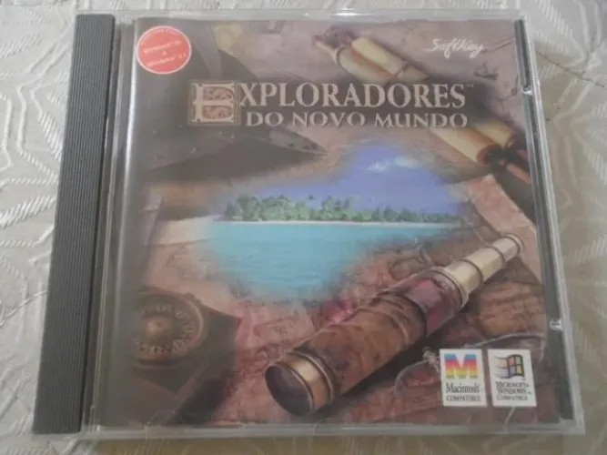 CD ROM Exploradores do Novo Mundo Softkey