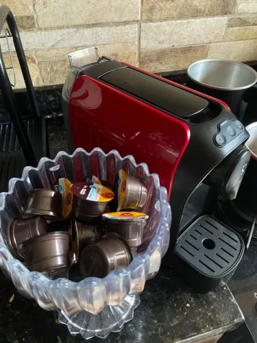 cafeteira 3 corações moderna