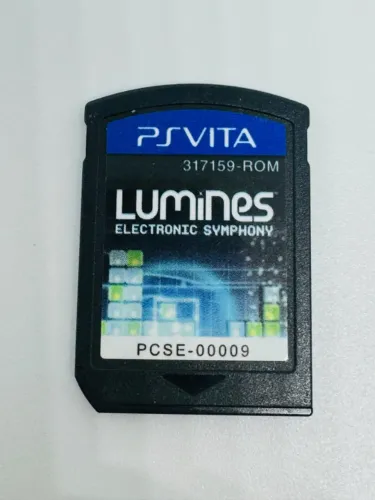 JOGO PS VITA LUMINES ELECTRONIC SYMPHONY - ORIGINAL SEM CAPA
