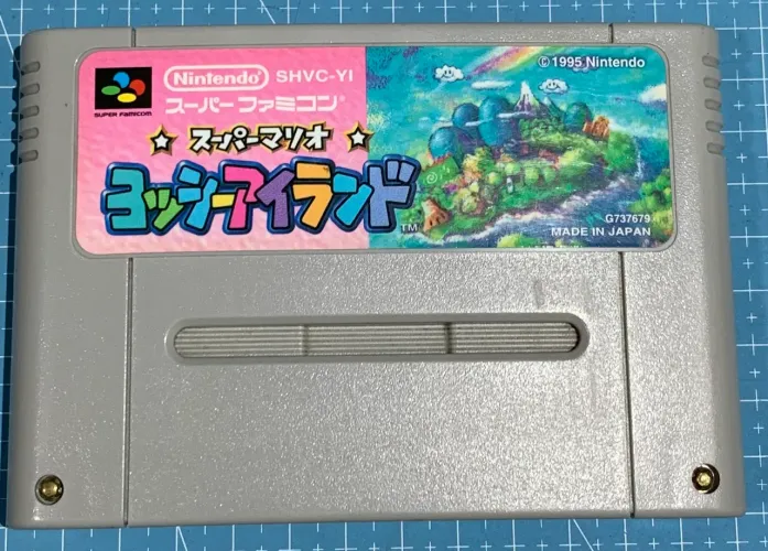 Yoshi island super Nintendo original 