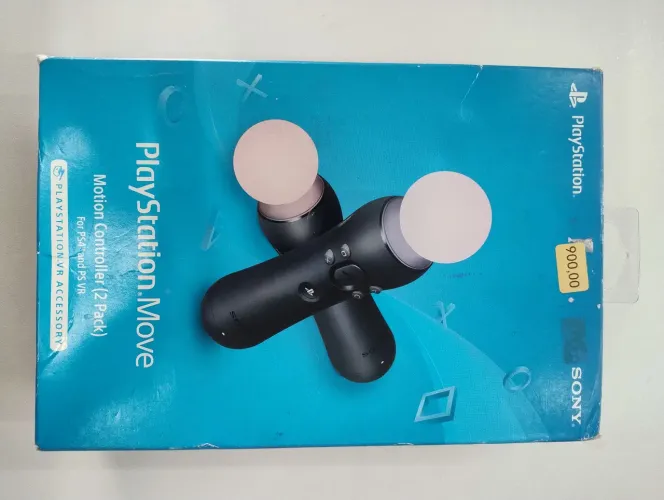 Playstation Move Motion Controller 2 Pack PS4 e VR + 1 Motion Controller brinde
