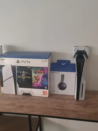 vendo playstation 5 com fone pulse 3d