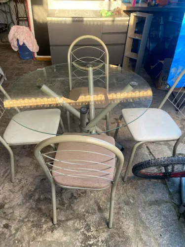 Mesa de vidro