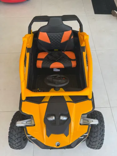 Carrinho Elétrico Infantil Can-Am Maverick 24V 4x4 - Pouquíssimo Uso!
