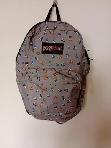 VENDO MOCHILA JANSPORT COM DISNEY ORIGINAL