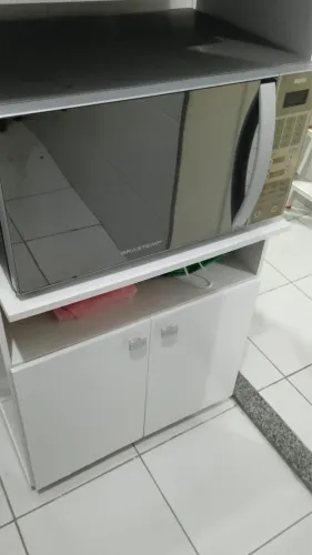 Micro-ondas Brastemp Ative! Kingsize 38L - Inox Espelhado em perfeito estado