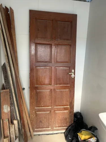 Porta Maciça + Porta colonial