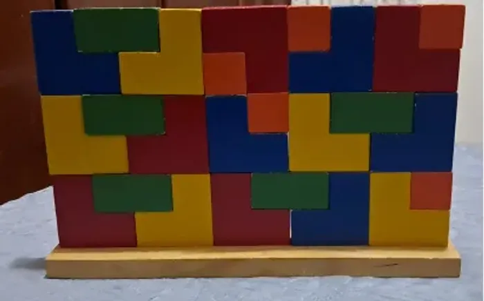 Brinquedo Educativo de Blocos de Montar Infantil