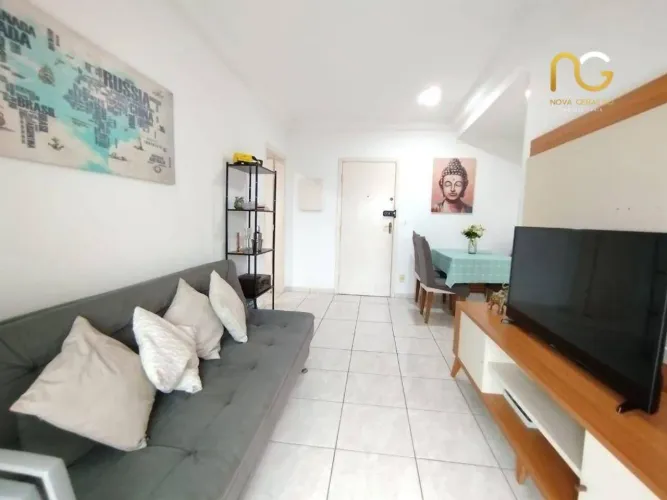 Apartamento à venda, 54 m² por R$ 355.000,00 - Aviação - Praia Grande/SP