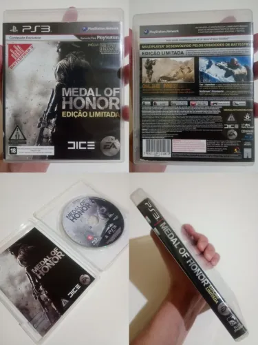 Jogos ps3 original - Medal Of Honor limited edition - FAÇO OLX PAY ! 