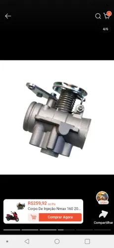 Corpo de borboleta nmx 160 2016 a 2021