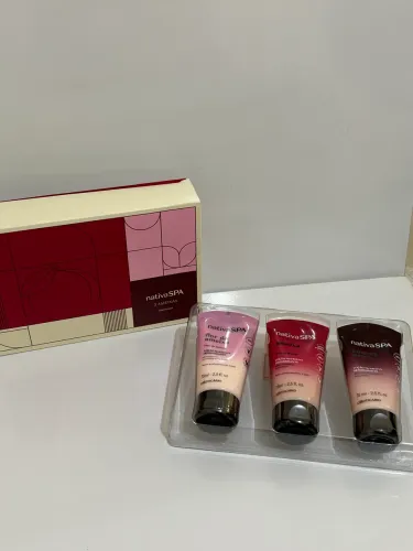 Kit hidratantes corporais 3 ameixas NativaSpa