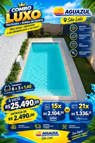 PISCINA LEBLON COMBO LUXO